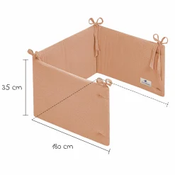 Nestchen Musselin 180 x 35 cm - Dune
