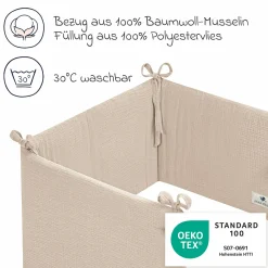 Nestchen Musselin 180 x 35 cm - Sand