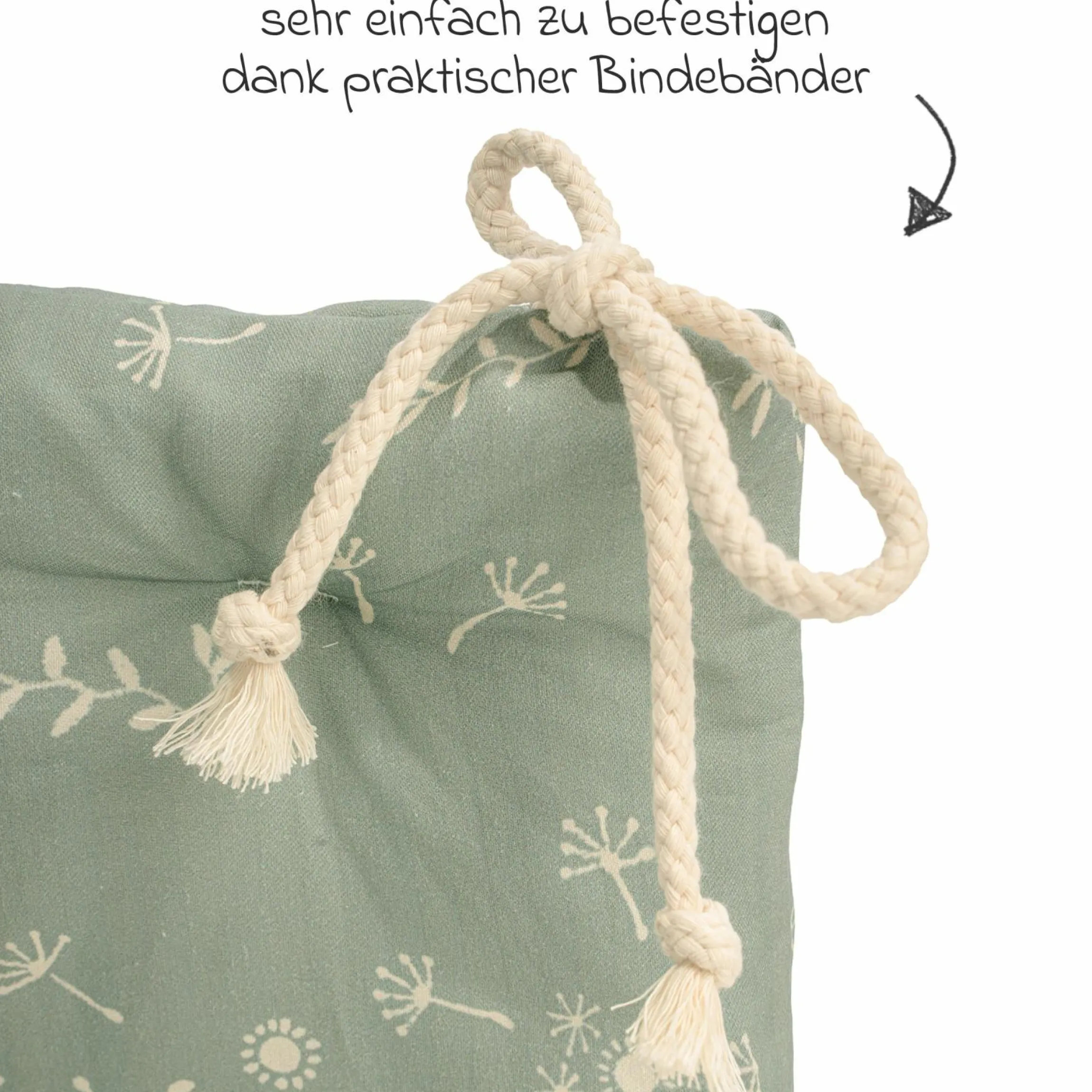Nestchen Organic 180 x 35 cm - Wildflower
