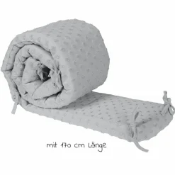 Nestchen Organic 170 x 18 cm - Lil Planet - Silbergrau