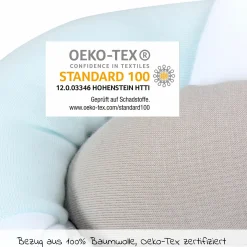 Nestchenschlange geflochten für alle Babybay Beistellbetten 180 cm - Weiß - Beige - Aqua - Kollektion 2024