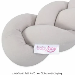 Nestchenschlange geflochten für alle Babybay Beistellbetten 180 cm - Beige - Kollektion 2024