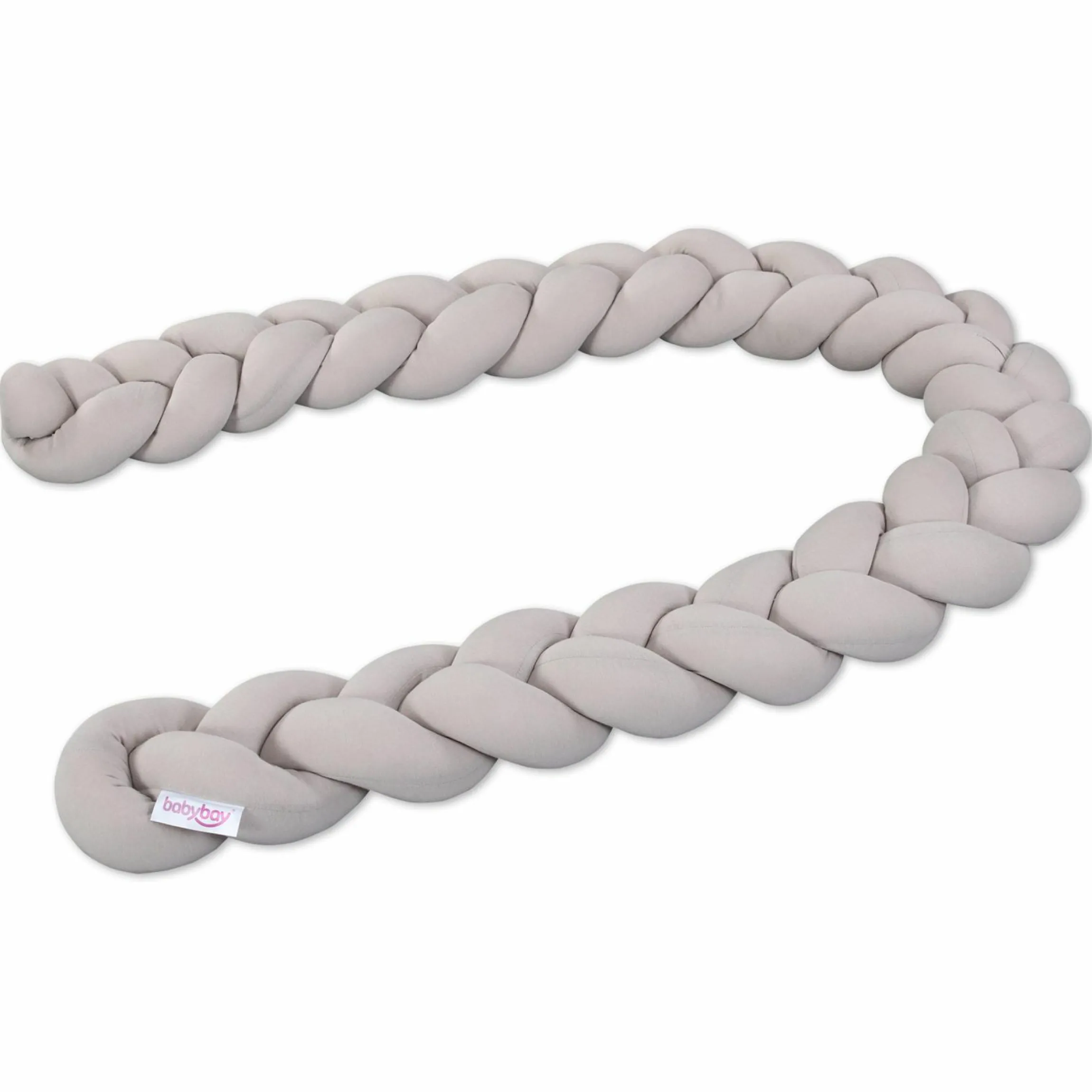 Nestchenschlange geflochten für Kinderbetten 200 cm - Beige - Kollektion 2024