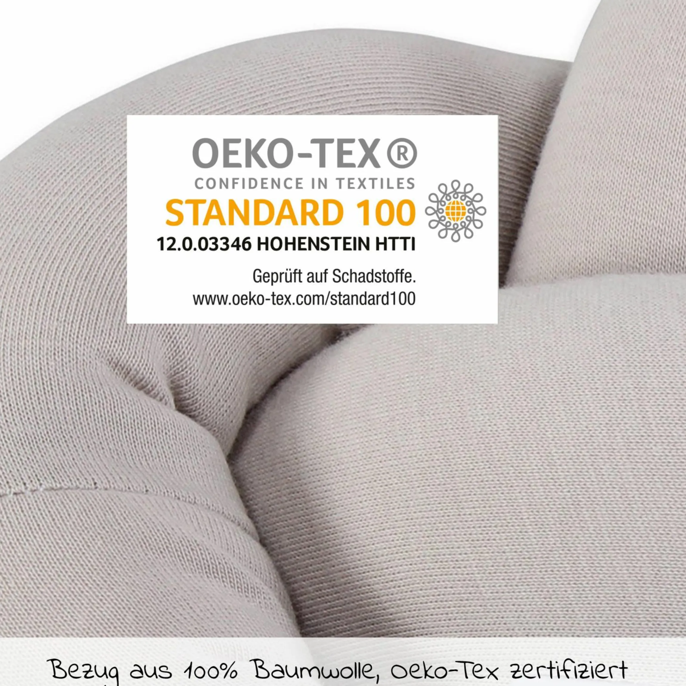 Nestchenschlange geflochten für Kinderbetten 200 cm - Beige - Kollektion 2024