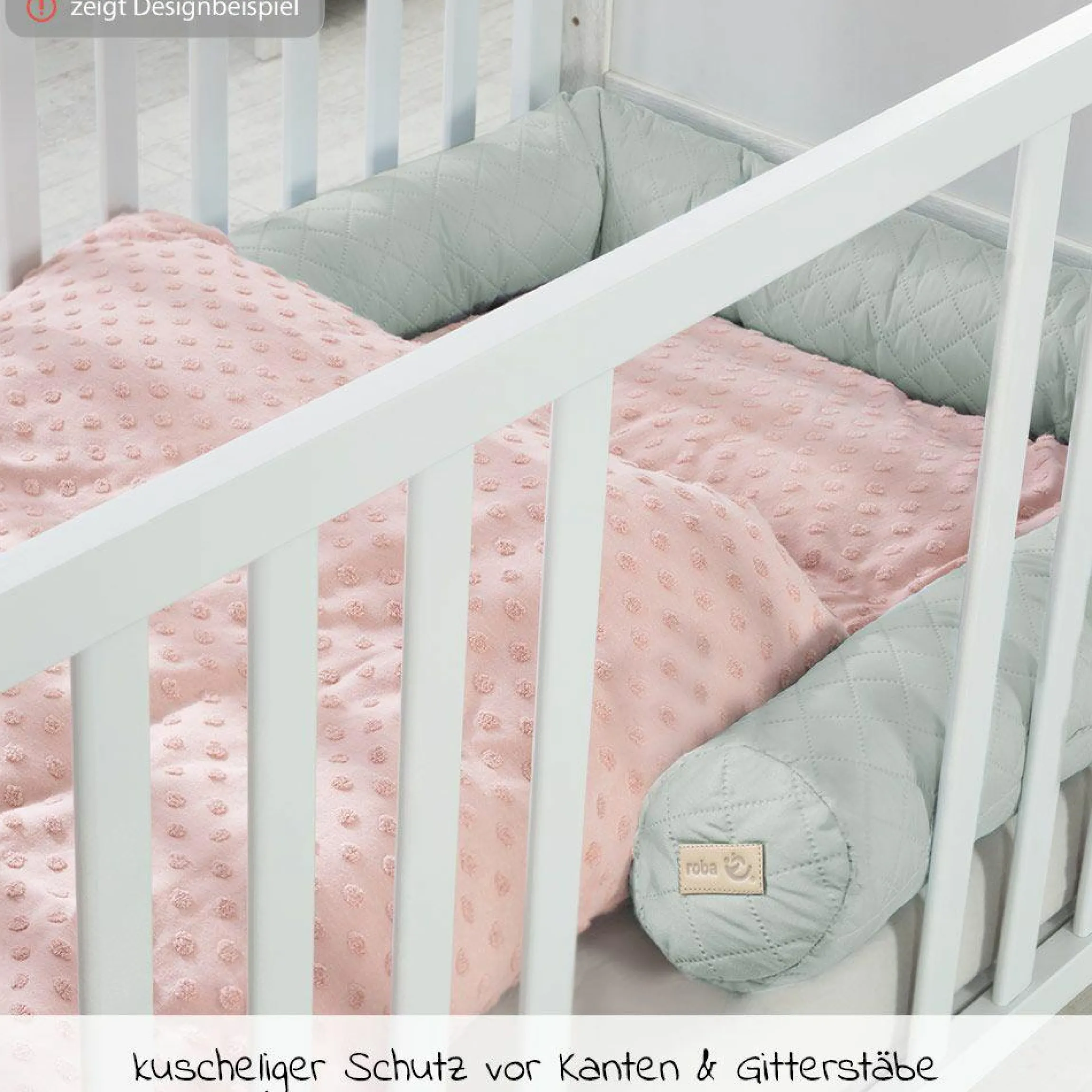 Nestchenschlange Organic 170 cm - Lil Planet - Silbergrau