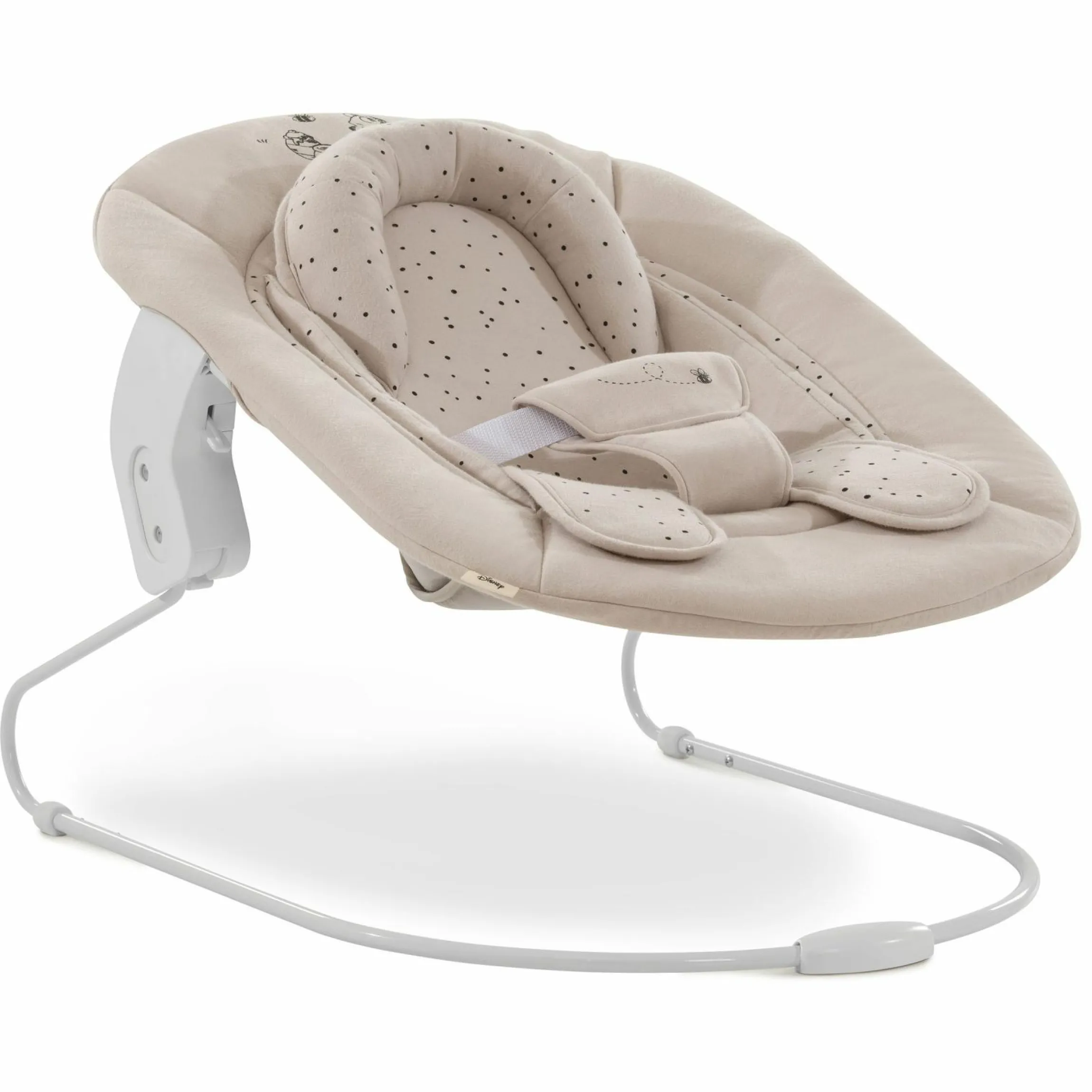 Neugeborenenaufsatz & Wippe für Alpha Hochstuhl Bouncer 2in1 - Disney - Winnie the Pooh Beige