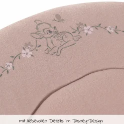 Neugeborenenaufsatz & Wippe für Alpha Hochstuhl Bouncer 2in1 - Disney - Bambi Rose