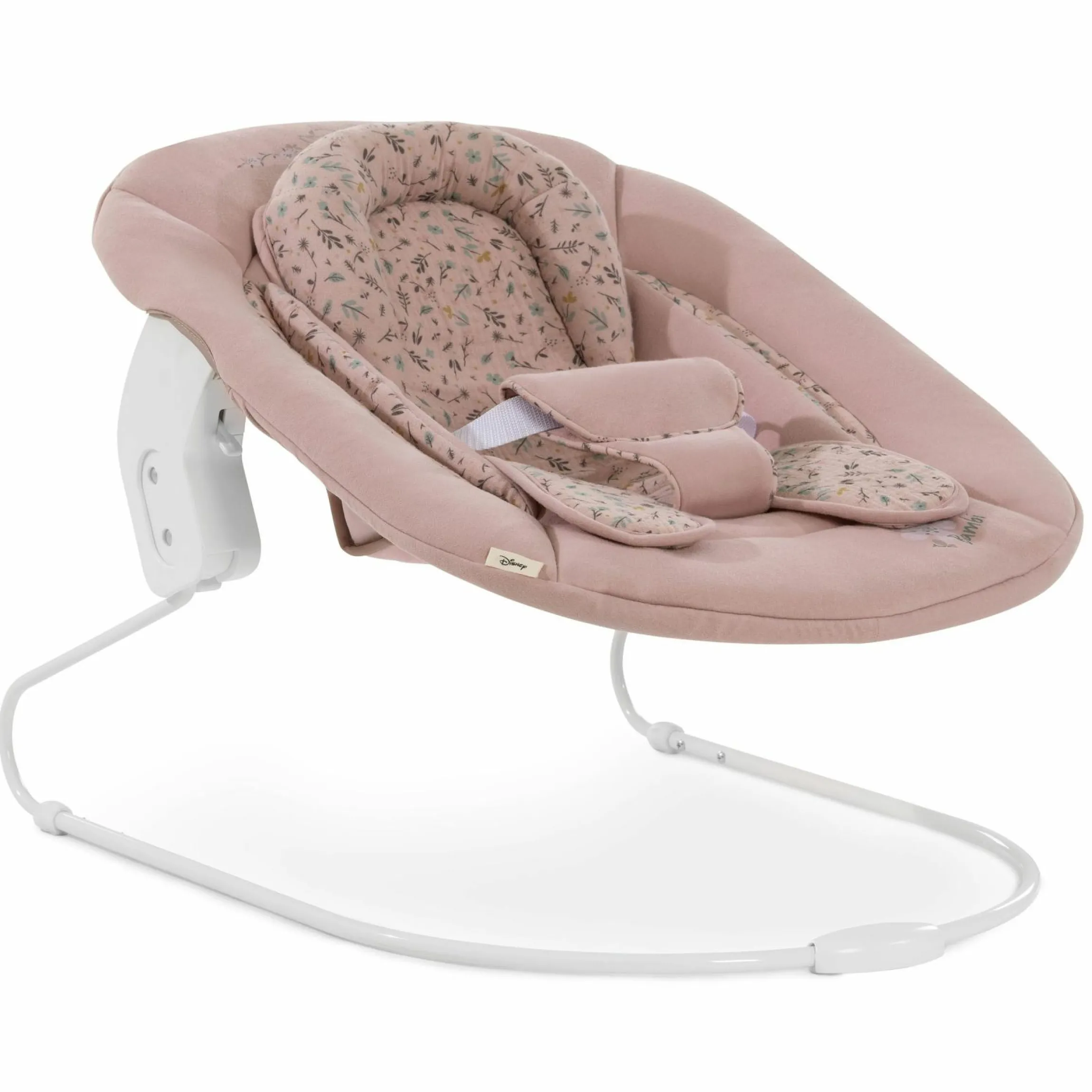 Neugeborenenaufsatz & Wippe für Alpha Hochstuhl Bouncer 2in1 - Disney - Bambi Rose