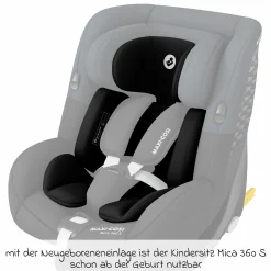 Neugeboreneneinlage für Mica 360 S - Black - Kollektion 2025