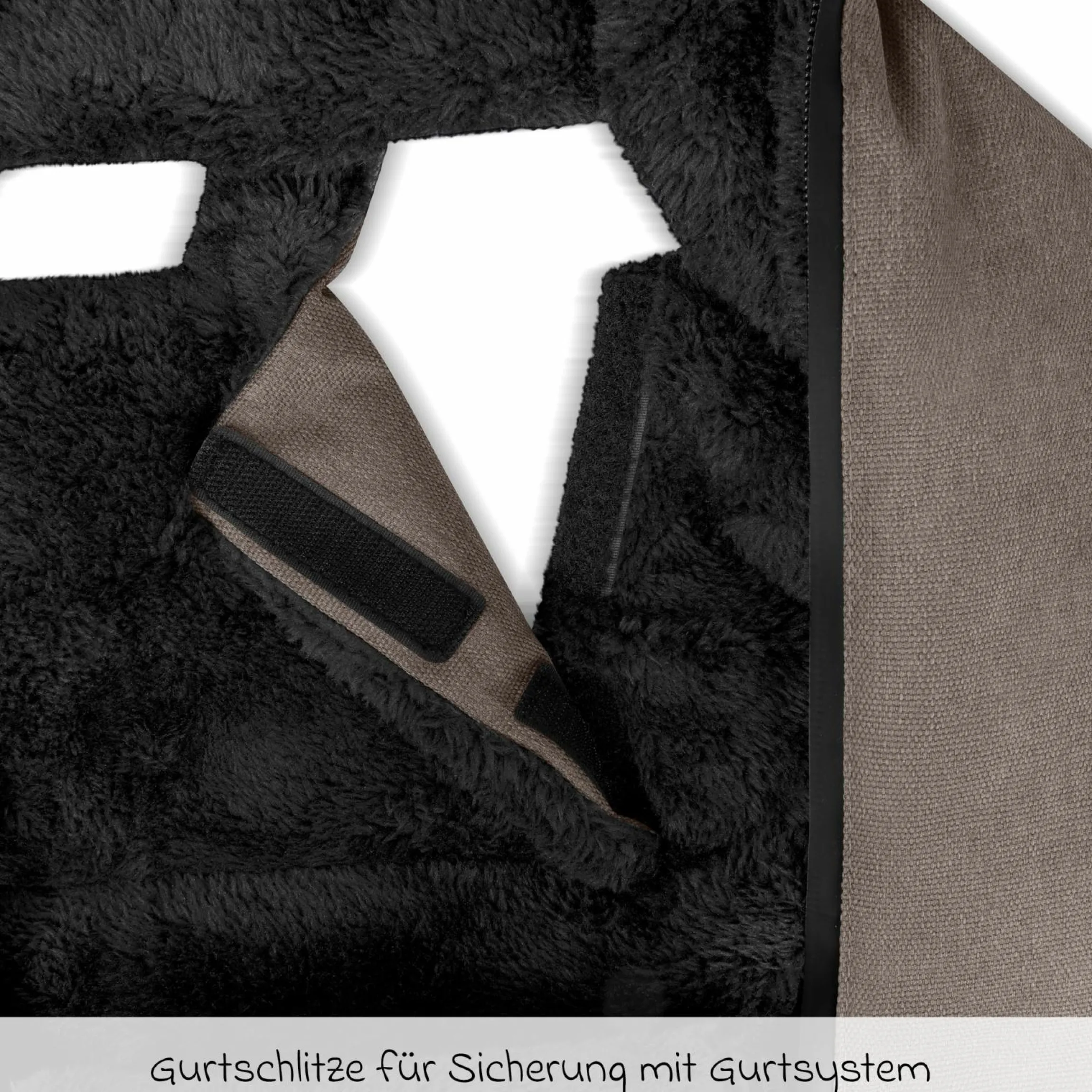 Neugeborenen-Fußsack für Babyschale Tulip und Babywanne - Pure - Nature - Kollektion 2025