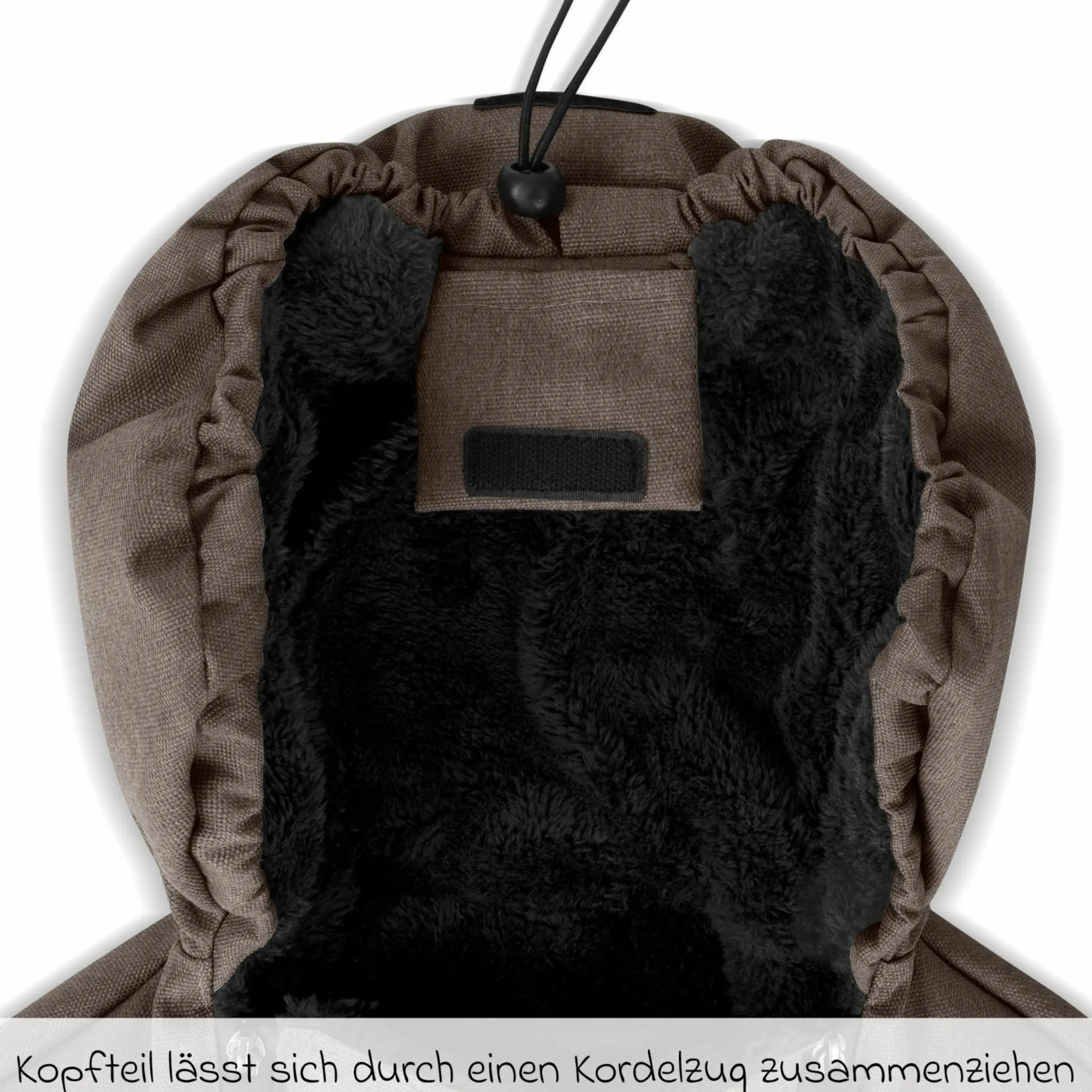 Neugeborenen-Fußsack für Babyschale Tulip und Babywanne - Pure - Nature - Kollektion 2025