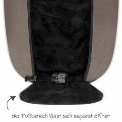 Neugeborenen-Fußsack für Babyschale Tulip und Babywanne - Pure - Nature - Kollektion 2025