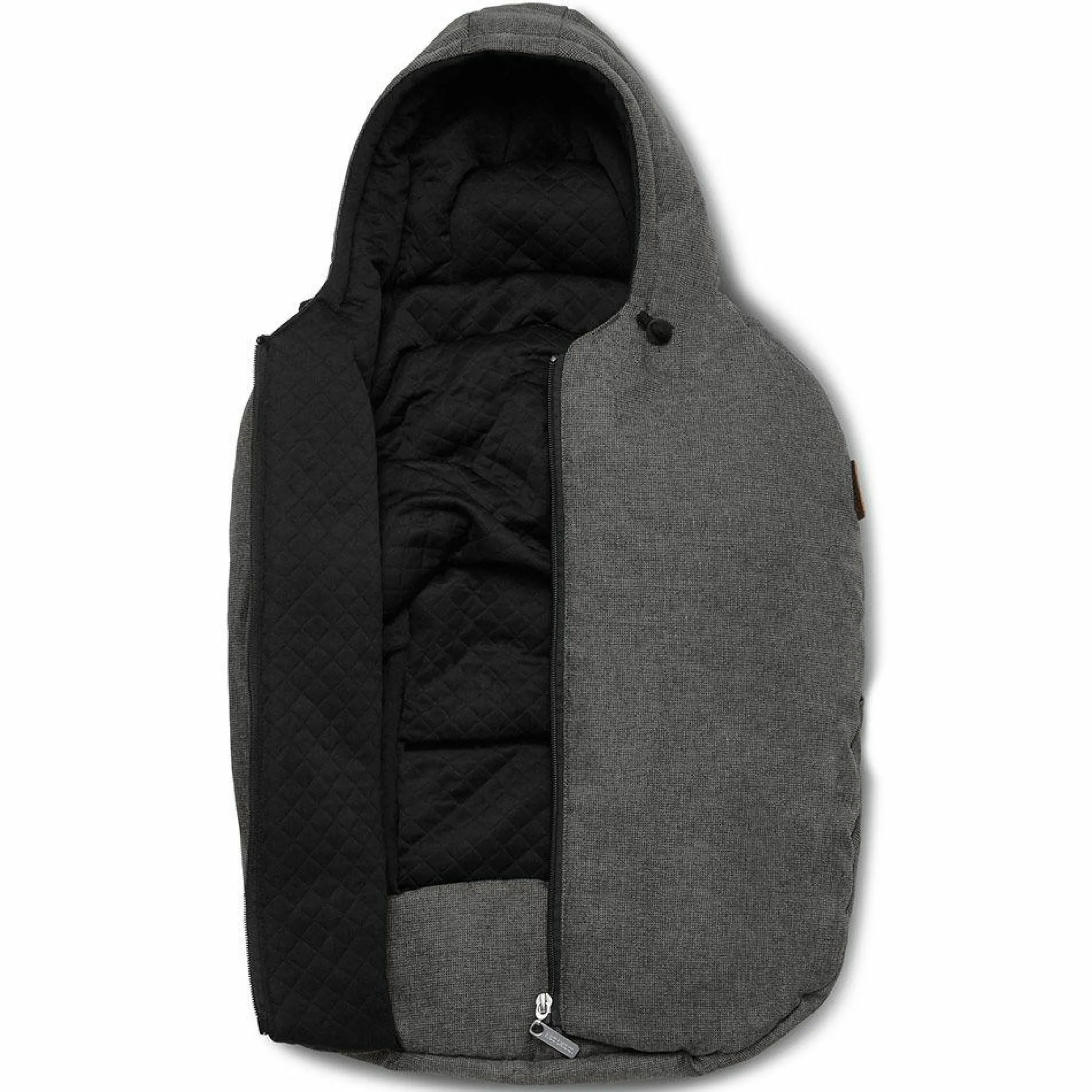 Neugeborenen-Fußsack für Babyschale Tulip - Diamond Edition - Asphalt