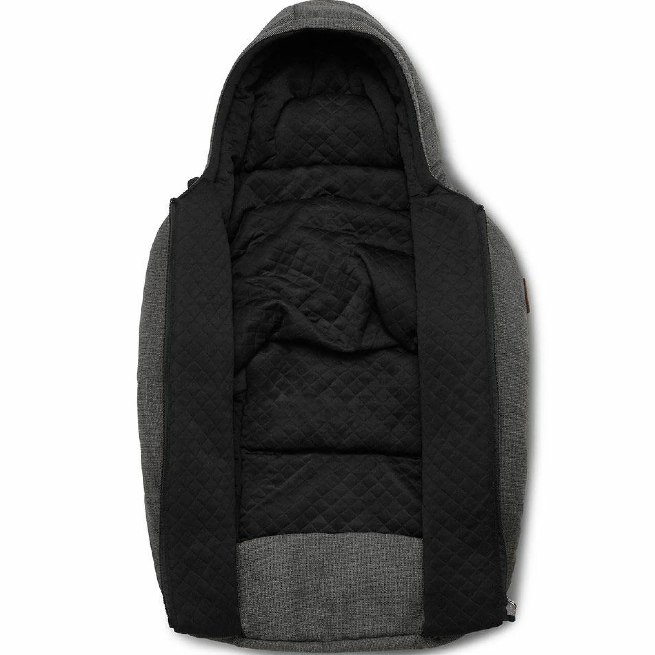Neugeborenen-Fußsack für Babyschale Tulip - Diamond Edition - Asphalt