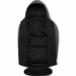 Neugeborenen-Fußsack für Babyschale Tulip - Diamond Edition - Asphalt