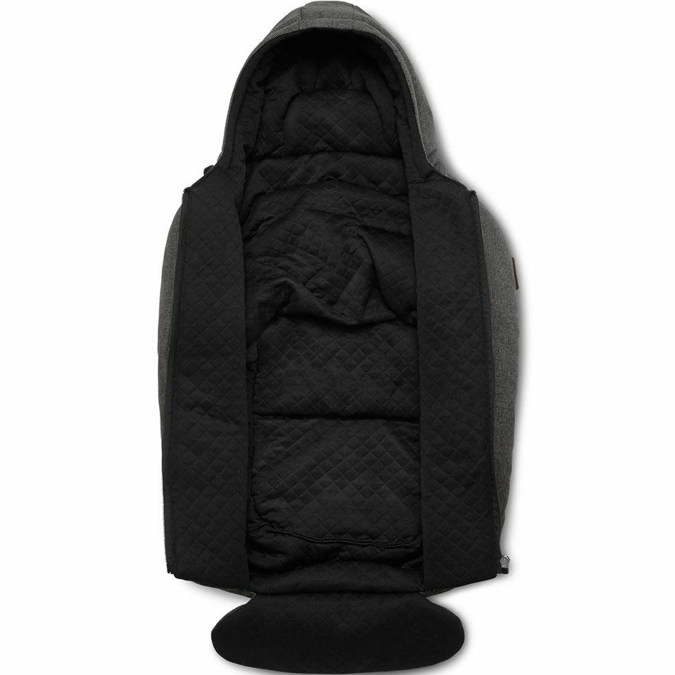Neugeborenen-Fußsack für Babyschale Tulip - Diamond Edition - Asphalt