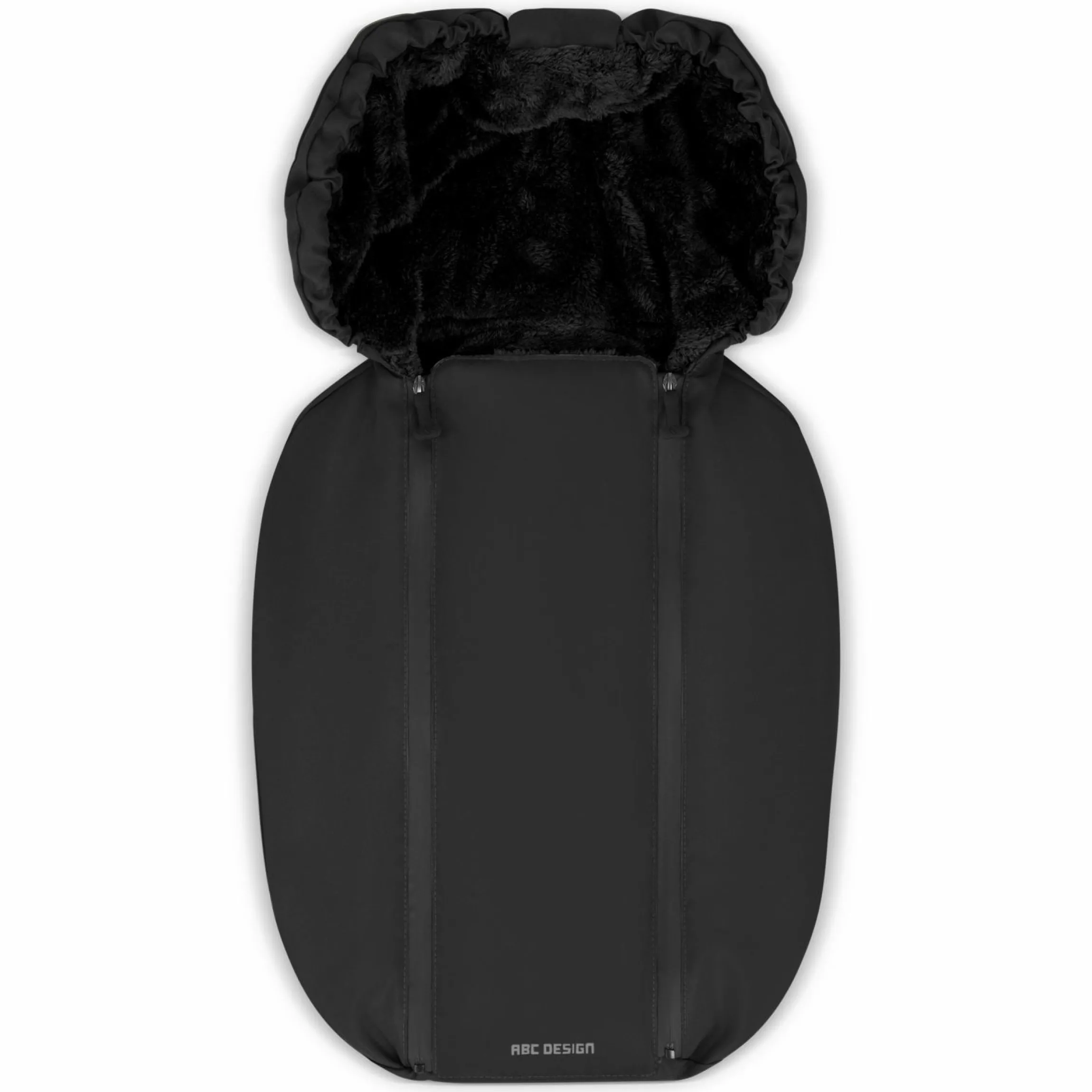 Neugeborenen-Fußsack für Babyschale Tulip und Babywanne - Black - Kollektion 2025