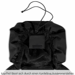 Neugeborenen-Fußsack für Babyschale Tulip und Babywanne - Black - Kollektion 2025