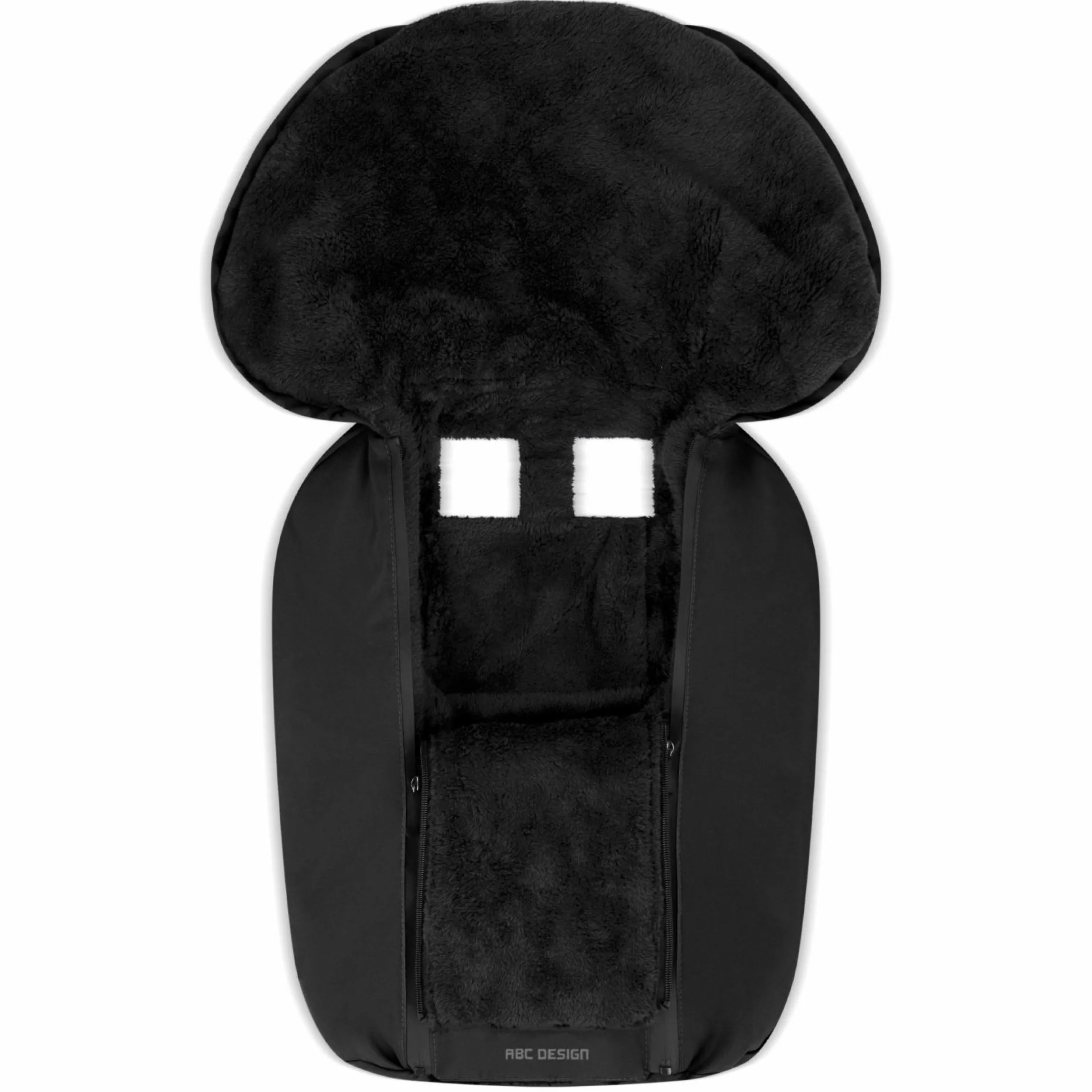 Neugeborenen-Fußsack für Babyschale Tulip und Babywanne - Black - Kollektion 2025