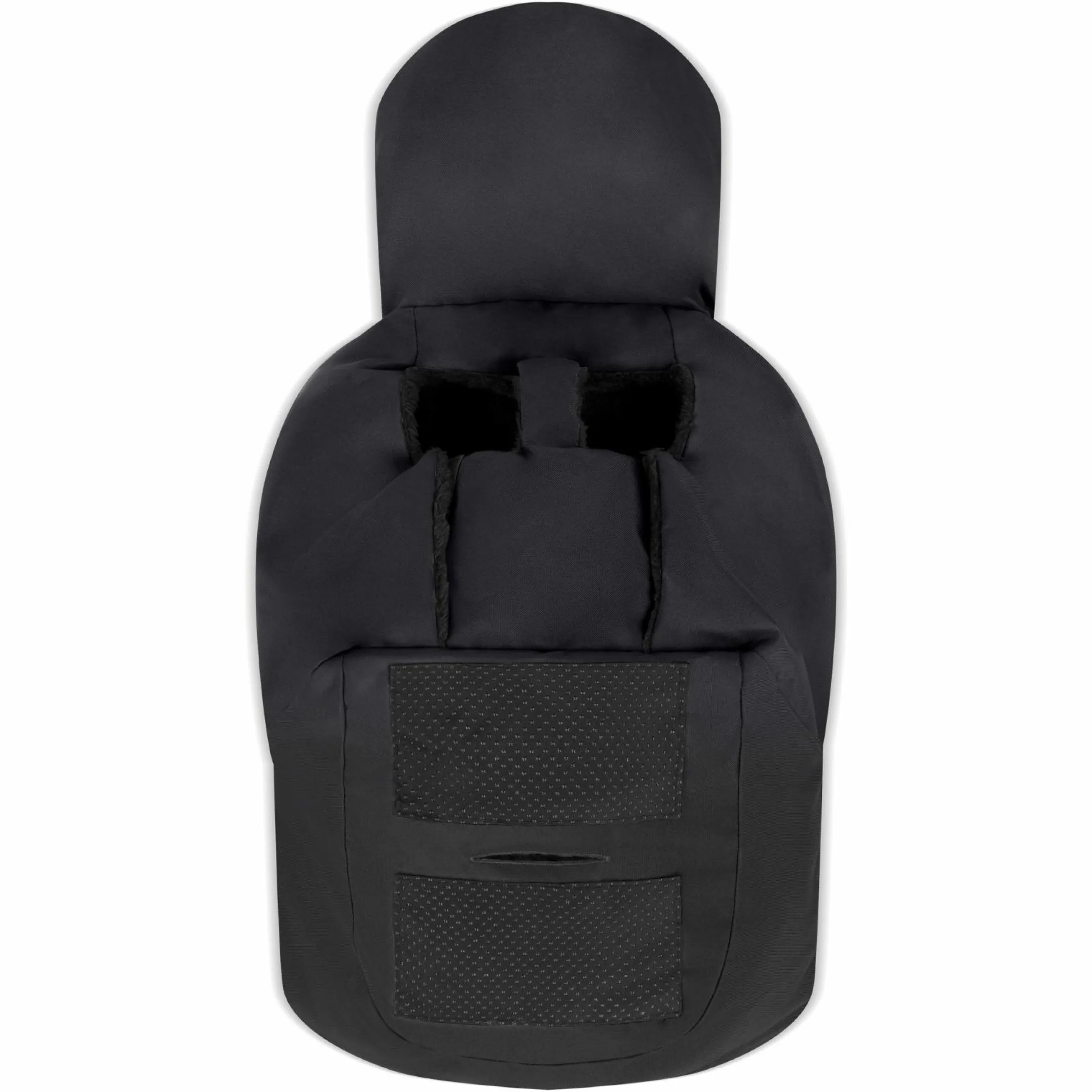 Neugeborenen-Fußsack für Babyschale Tulip und Babywanne - Black - Kollektion 2025