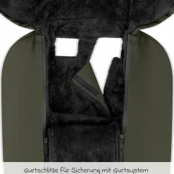 Neugeborenen-Fußsack für Babyschale Tulip und Babywanne - Pure - Avocado - Kollektion 2025