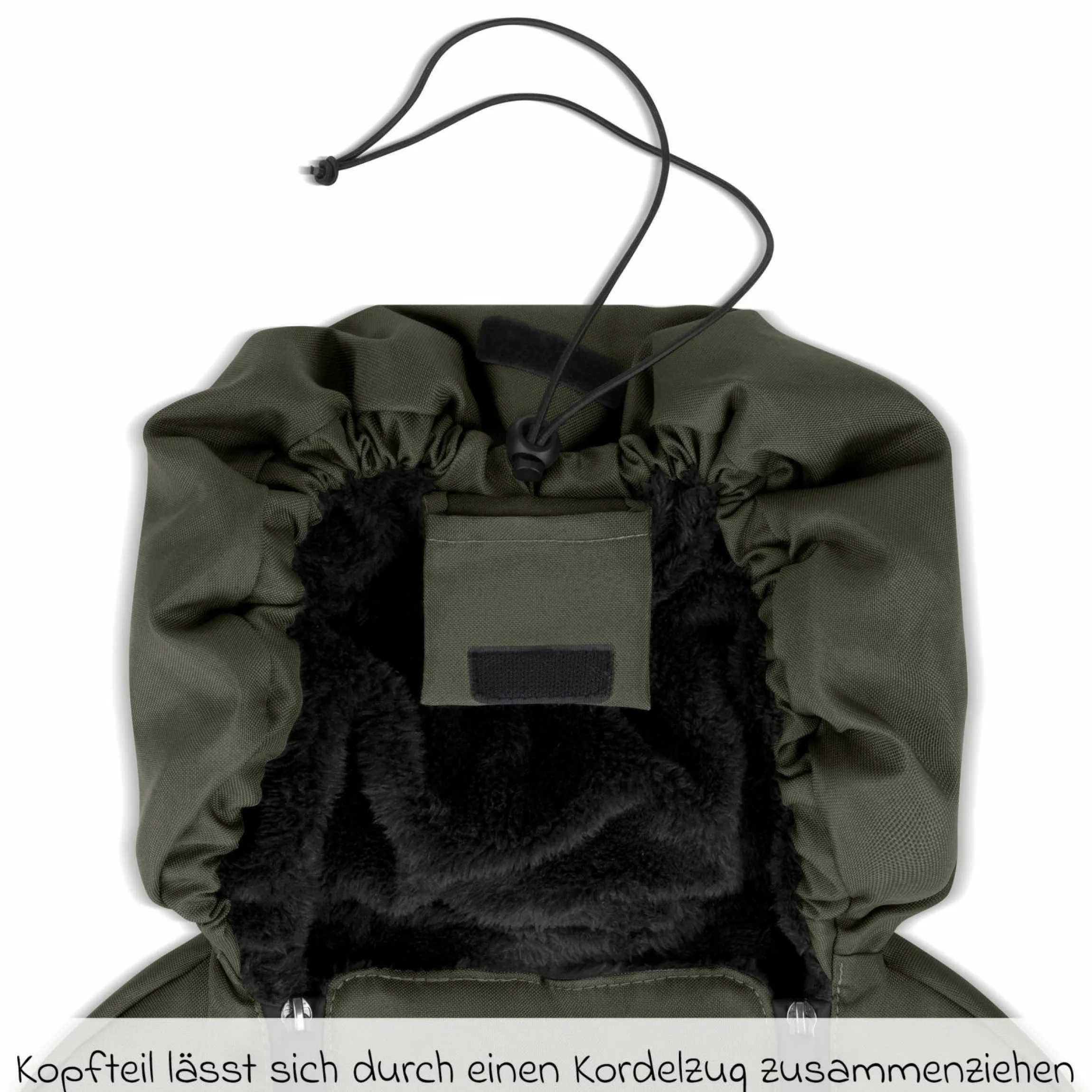 Neugeborenen-Fußsack für Babyschale Tulip und Babywanne - Pure - Avocado - Kollektion 2025