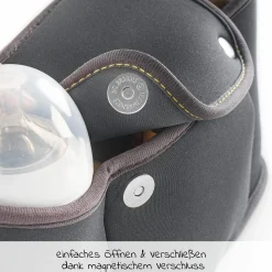 Organizer Neopren für Kinderwagen und Buggy - Dunkelgrau