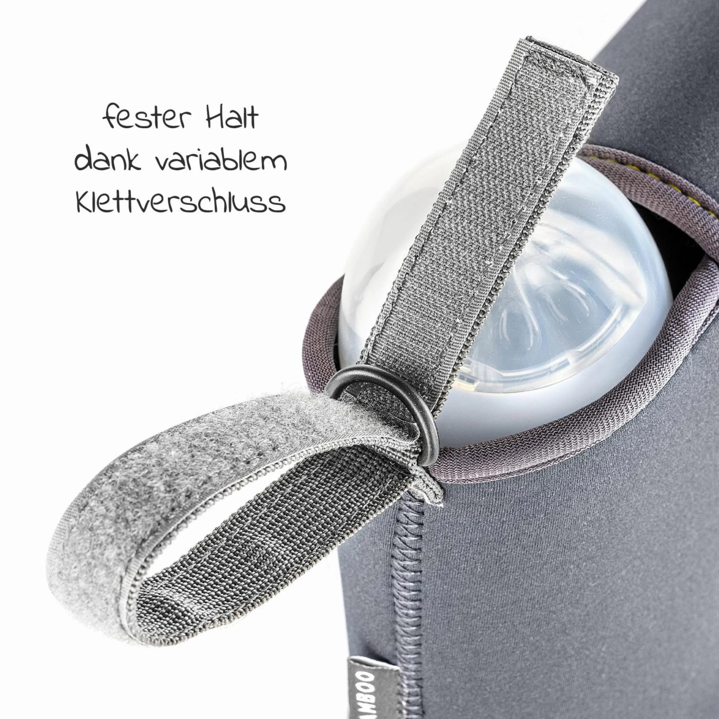 Organizer Neopren für Kinderwagen und Buggy - Dunkelgrau