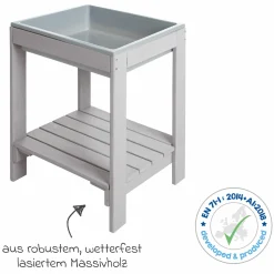 Outdoor Spieltisch Tiny mit Wanne - Grau - Kollektion 2025