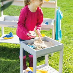 Outdoor Spieltisch Tiny mit Wanne - Grau - Kollektion 2025