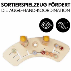 Play Tray Set Sorting (inkl. Basis) - Sortier-Spielzeug Giraffe - für Hochstuhl Alpha & Beta