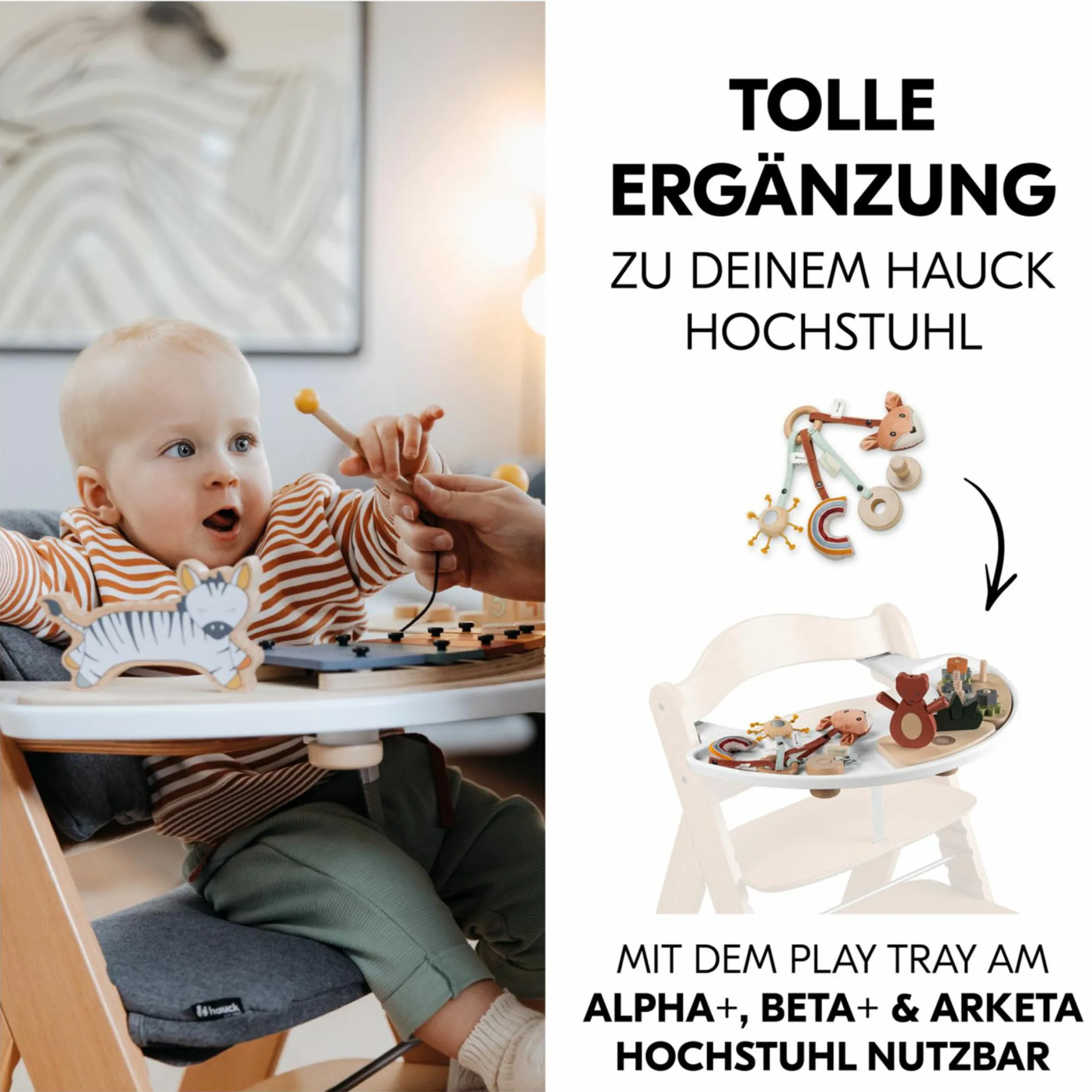 Play Tray Spiel Catching Spielring für Hochstuhl Alpha+, Beta+ & Arketa - Fox
