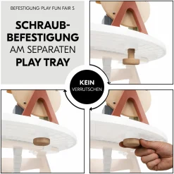 Play Tray Spiel Play Fun Fair S - für Hochstuhl Alpha+, Beta+ & Arketa - Riesenrad