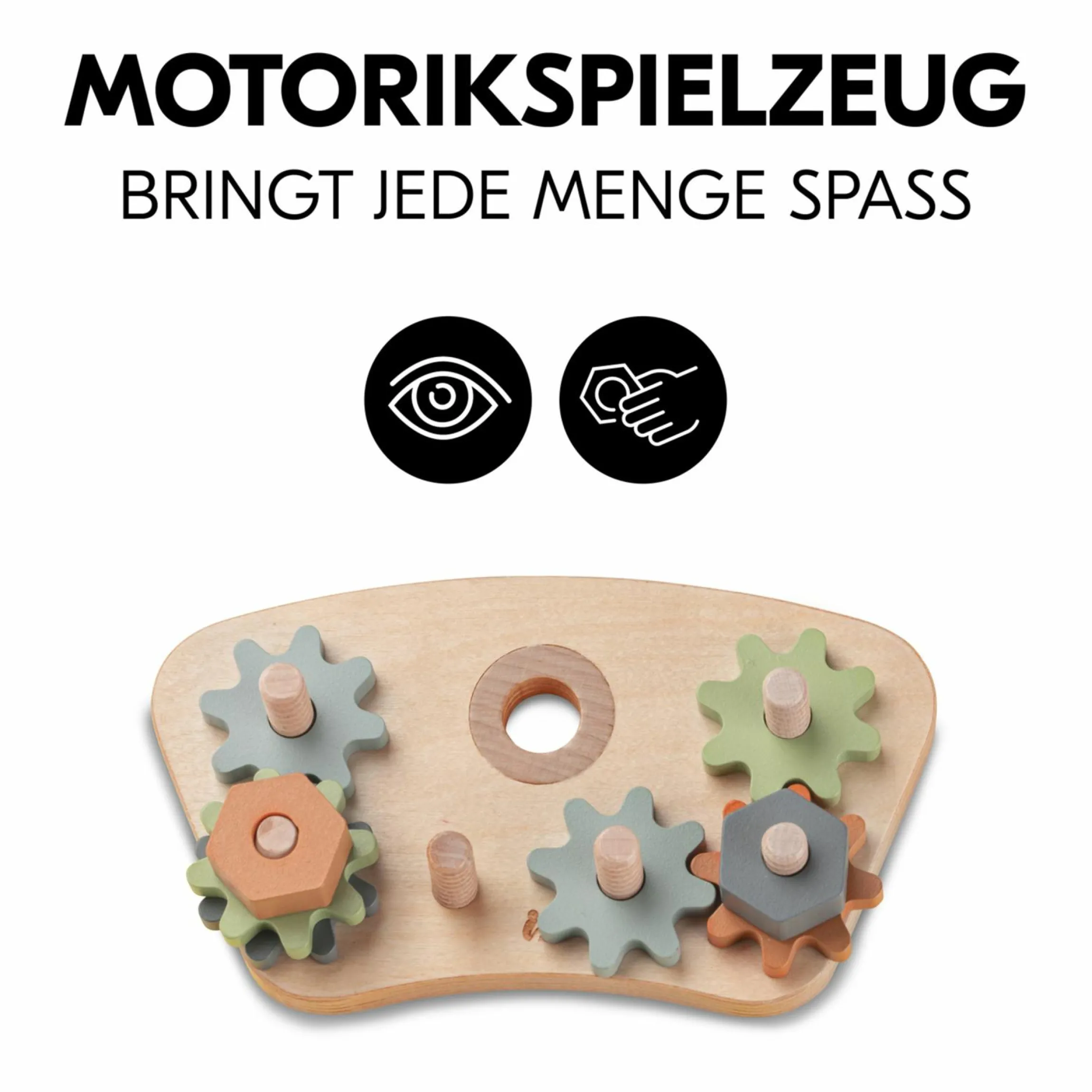 Play Tray Spiel Repairing Zahnräder & Muttern für Hochstuhl Alpha+, Beta+ & Arketa