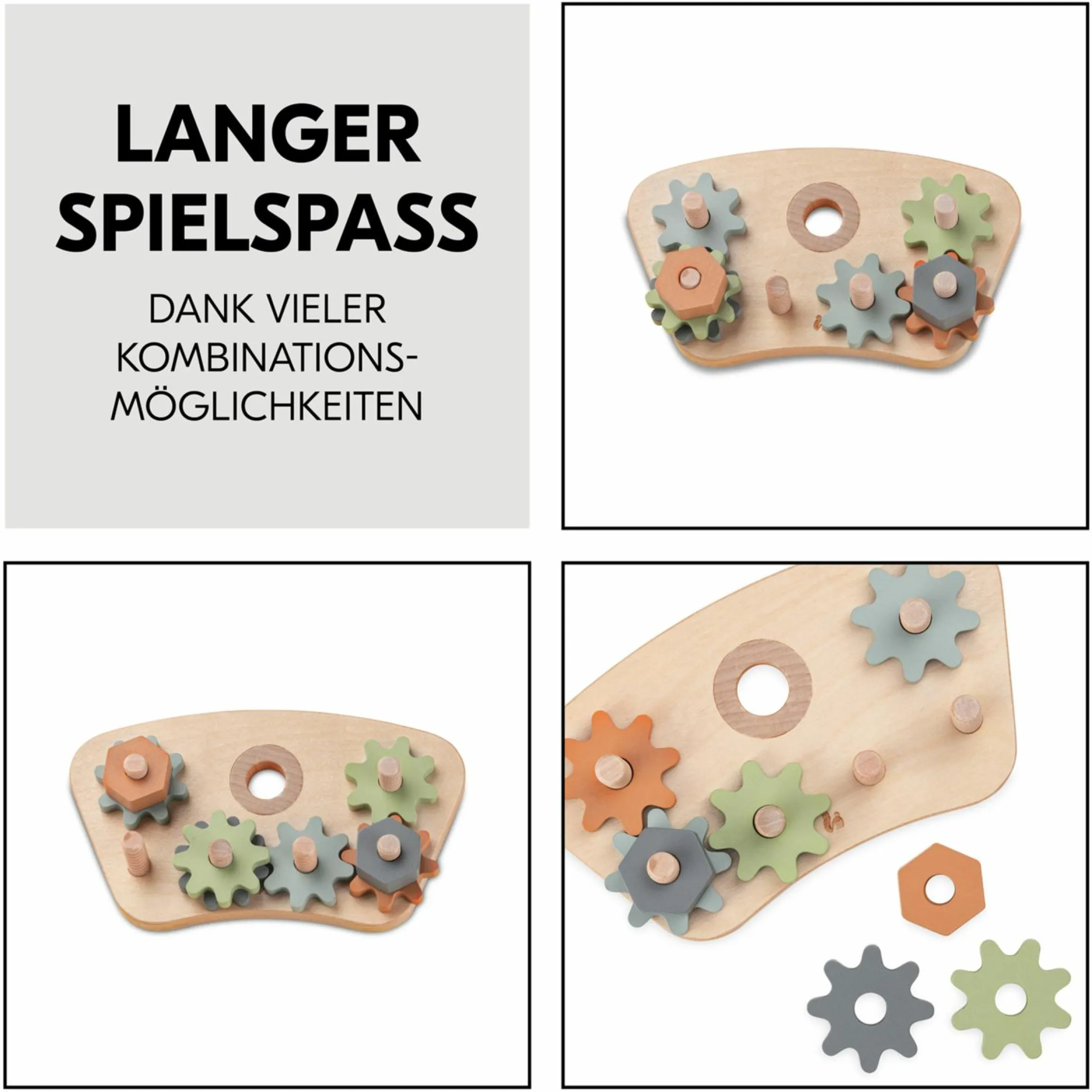 Play Tray Spiel Repairing Zahnräder & Muttern für Hochstuhl Alpha+, Beta+ & Arketa
