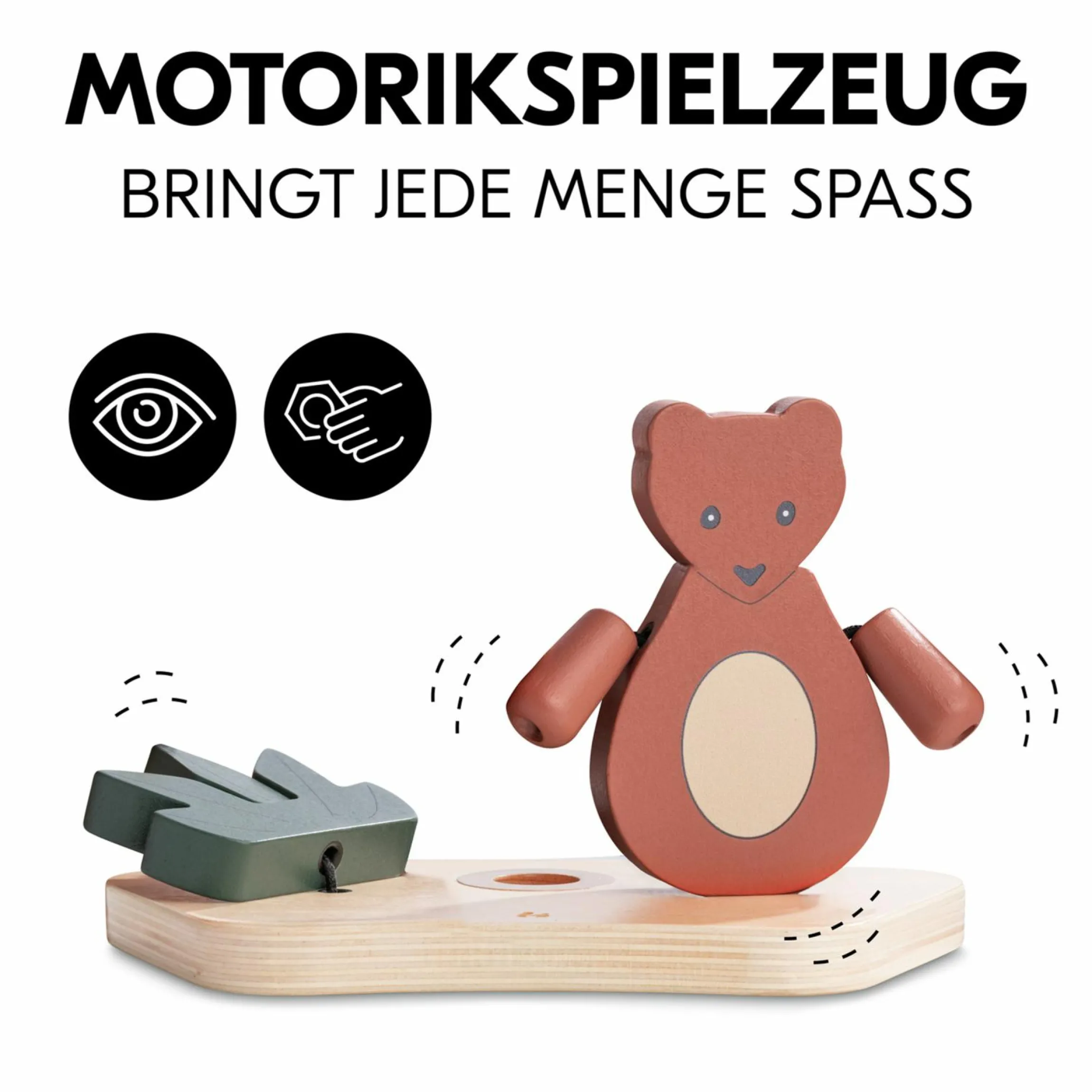 Play Tray Spiel Shaking Greif & Wackelspiel für Hochstuhl Alpha+, Beta+ & Arketa - Bear