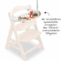 Play Tray Spiel Shaking Greif & Wackelspiel für Hochstuhl Alpha+, Beta+ & Arketa - Bear