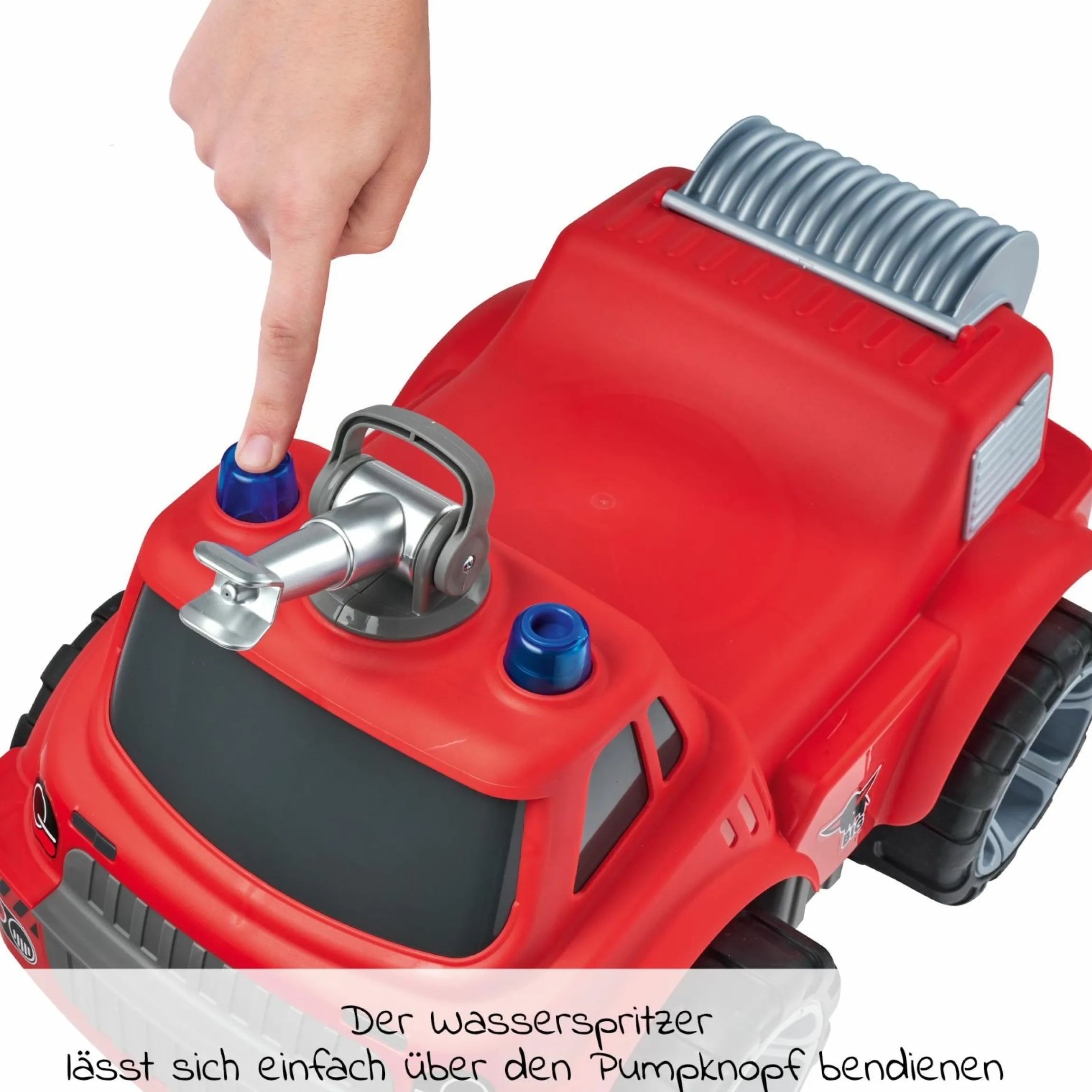 Power Worker Maxi Feuerwehr - Rot