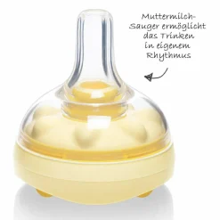 PP-Flasche 250 ml mit Muttermilchsauger Calma
