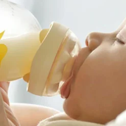 PP-Flasche 250 ml mit Muttermilchsauger Calma