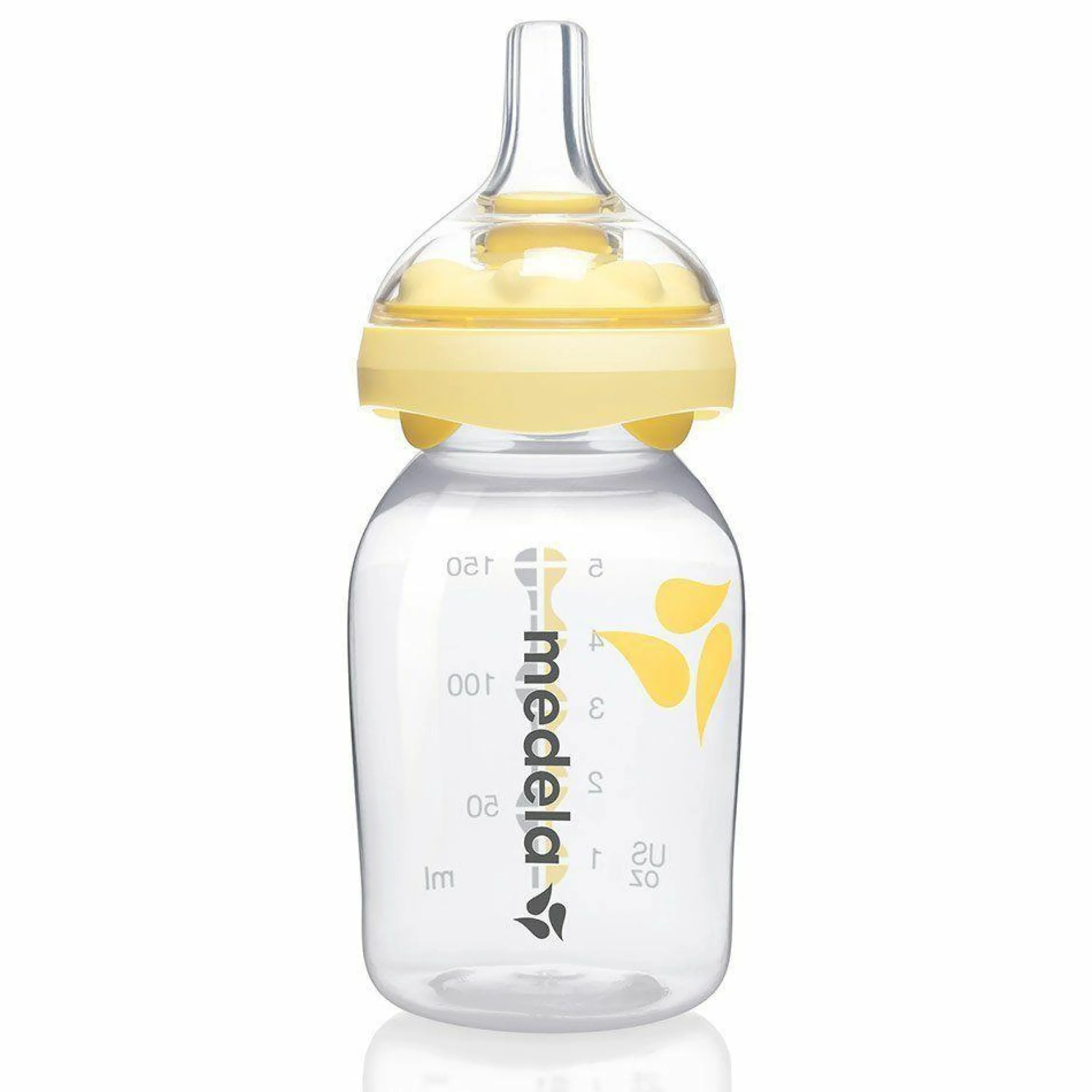 PP-Flasche 150 ml mit Muttermilchsauger Calma