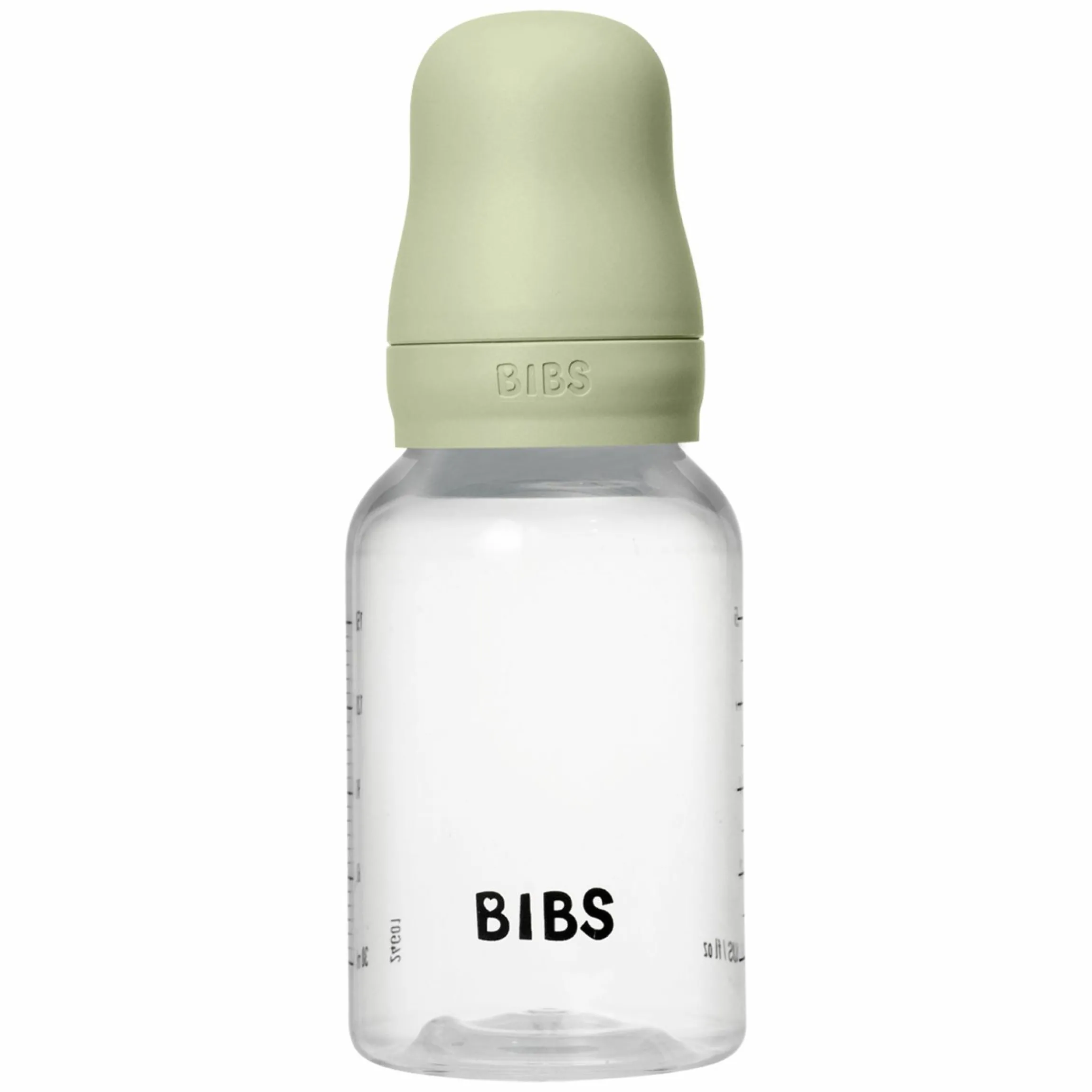 PP-Flasche Baby Bottle Round 150 ml + Latex Trinksauger langsamer Nahrungsfluss - Sage