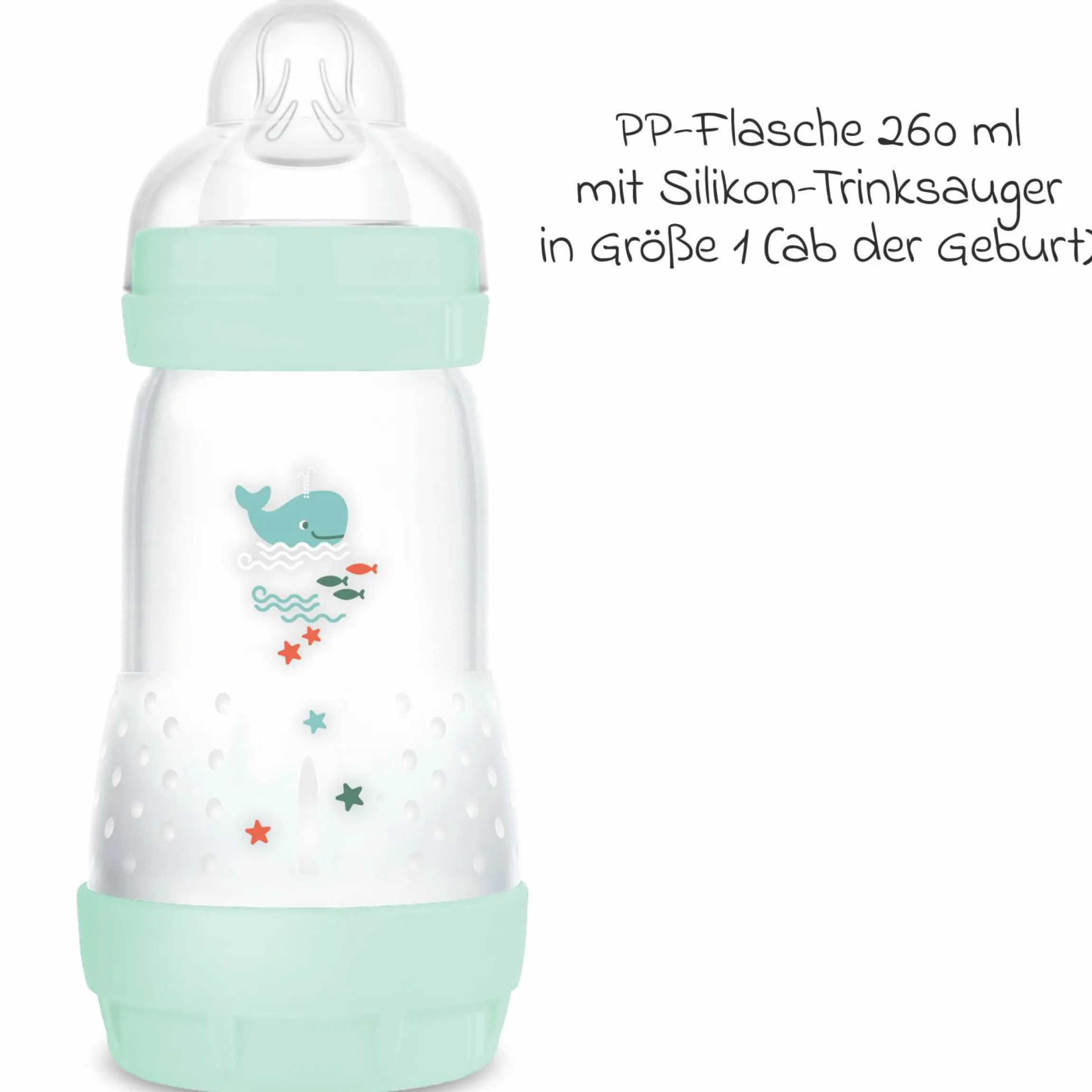 PP-Flasche Easy Start Anti-Colic 260 ml - Wal - Mint