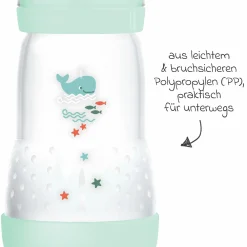 PP-Flasche Easy Start Anti-Colic 260 ml - Wal - Mint