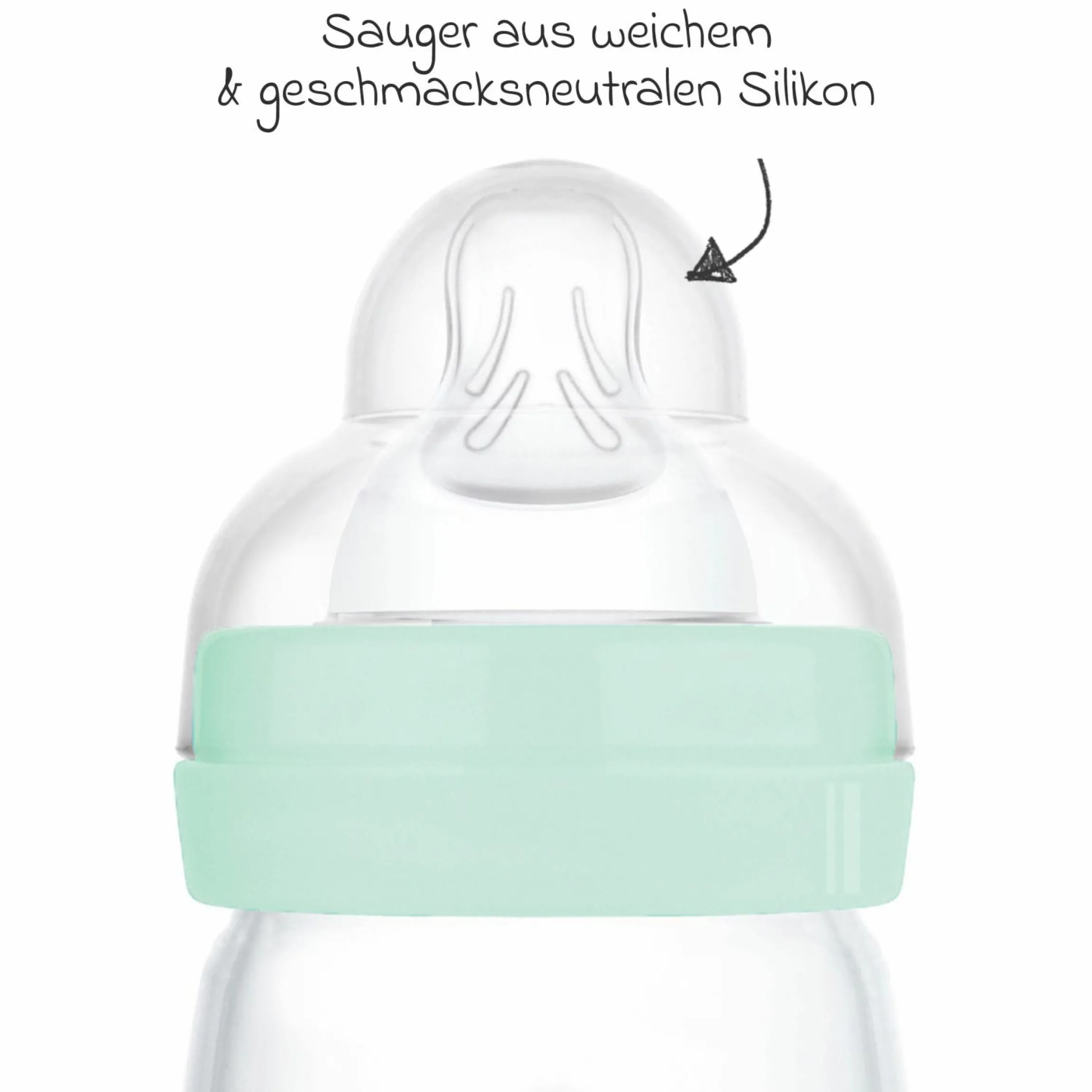 PP-Flasche Easy Start Anti-Colic 260 ml - Wal - Mint