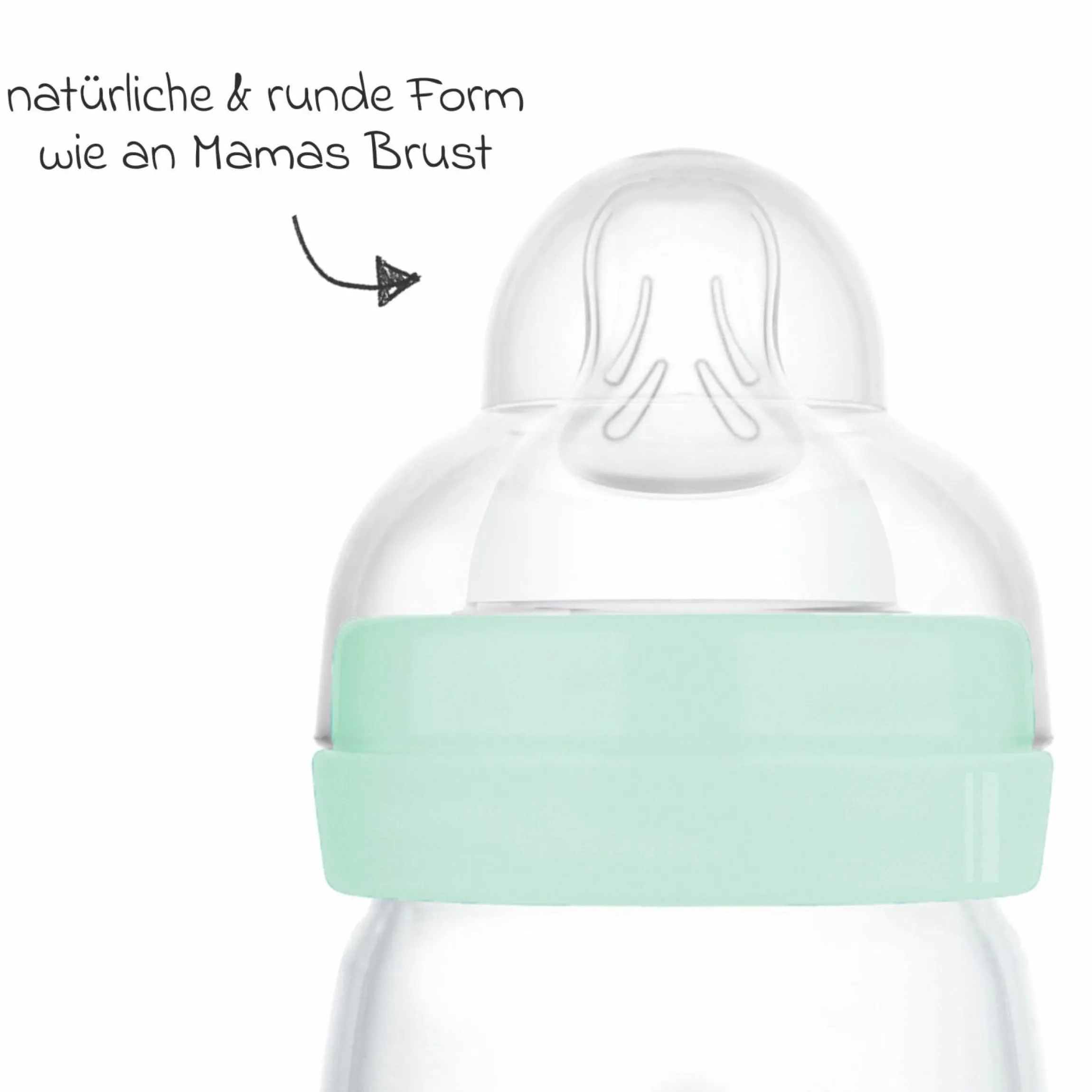PP-Flasche Easy Start Anti-Colic 260 ml - Wal - Mint