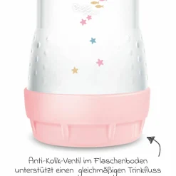 PP-Flasche Easy Start Anti-Colic 260 ml - Ente - Rosa