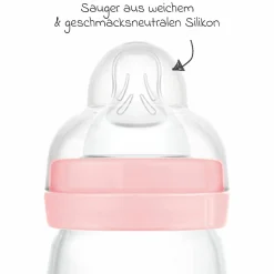 PP-Flasche Easy Start Anti-Colic 260 ml - Ente - Rosa