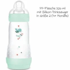 PP-Flasche Easy Start Anti-Colic 320 ml - Wale - Mint