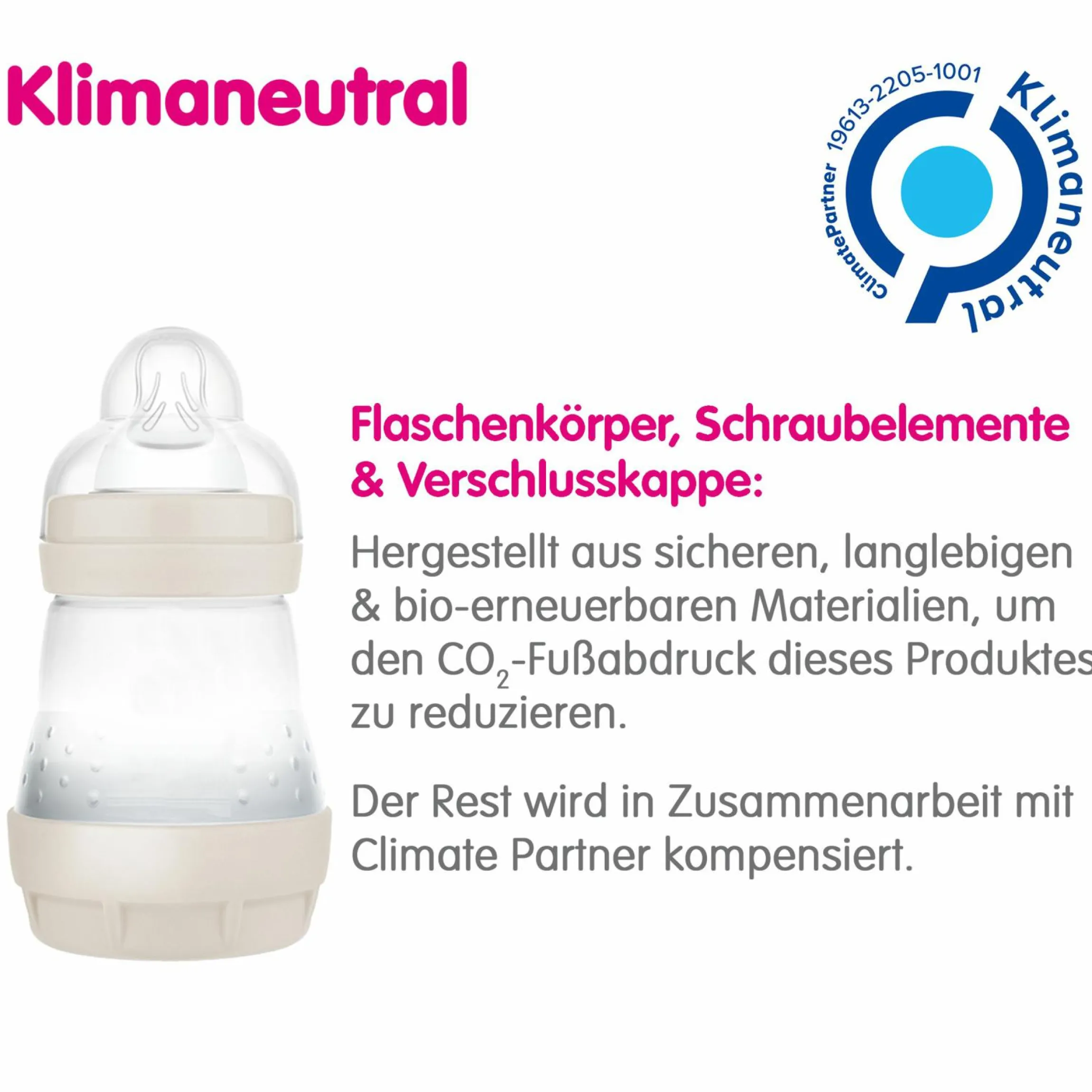 PP-Flasche Easy Start Anti-Colic 160 ml - Beige